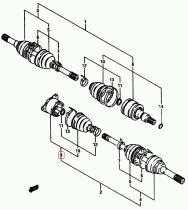 SANTANA 44136-60A00 - JUNTA PALIER L/I