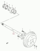 SANTANA 44221-82A00 - PALIER TRASERO L/I (YR8)