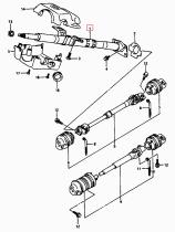 SANTANA 48200-60A82 - COLUMNA DIRECCION