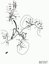SANTANA 51711-81A00 - SOPORTE,CUERPO DE MANGUERA A BASTIDOR