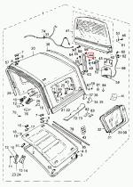 SANTANA 52095-00000 - PLACA FIJACION CRISTAL