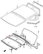 SANTANA 53190-82A00 - PANEL RETENEDOR DEL.(JIMNY)