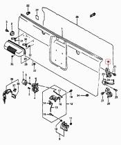 SANTANA 67730-60A10 - BISAGRA SUP COMPUERTA