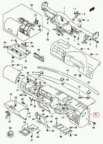 SANTANA 73111-81A01-T01 - C/PANEL DE INSTRUMENTOS(JIM