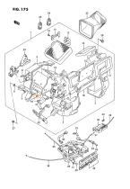 SANTANA 74170-64A00 - LEVER ASSY, VENT