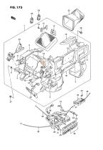 SANTANA 74180-64A00 - LEVER ASSY, HEAT