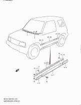 SANTANA 77544-60A10 - PROTECTOR LATERAL