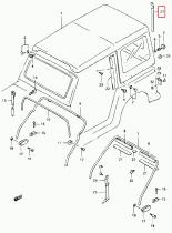 SANTANA 78490A83000 - C.CINTA TENSOR TOLDO