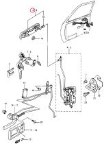 SANTANA 82810-86000-26U - MANECILLA EXT PUERTA L/D