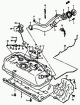 SANTANA 89101-86CB0 - DEPOS.COMB.TURBO DIESEL