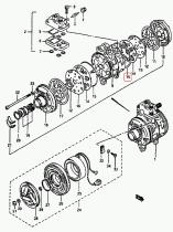 SANTANA 95237-82000 - RETEN CILINDRO