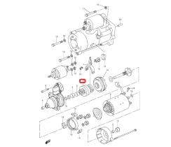 SANTANA A610189-020 - PIÑON MOTOR ARRANQUE