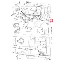 SANTANA A610229-001 - BASE CAJA FUSIBLES