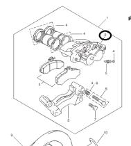 SANTANA A850092-000 - PINZA CALIPER DEL L/D