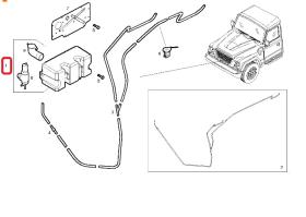 SANTANA PS-601114 - CONJ DEP.LAVACRISTALES 1 MOTOR