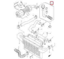 SANTANA PS-601119 - C/KIT TOMA AIRE ELEV.:CRIST