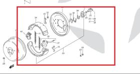  PS-850095 - PLATO DE FRENO A TRANSMISIO