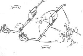 LAND ROVER 163932 - TUBO SALIDA DOBLE COLECTOR