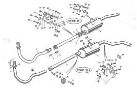 LAND ROVER 164909 - TUBO DELANTERO DE ESCAPE