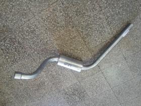 LAND ROVER 165992 - TUBO ESCAPE 2500 TRAMO 3