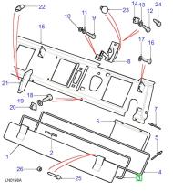 LAND ROVER 396139 - RETEN DE GOMA