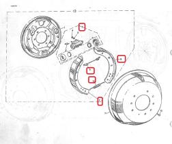  532044KIT - KIT FRENOS TRASEROS