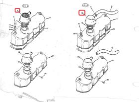 LAND ROVER 117849 - TAPON DE LLENADO DE ACEITE