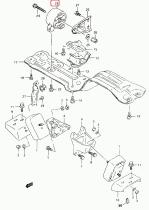 SUZUKI 11910-85C00-000 - BUJE,RETEN TORQUE