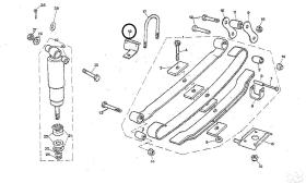 LAND ROVER NRC3449 - PLACA PROTECCIÓN TUBO FRENOS
