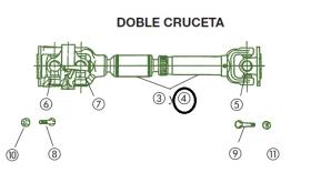 LAND ROVER 137742 - TRANSMISION TRASERA