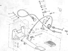 LAND ROVER 737786 - CABLE APERTURA CAPO
