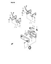 SUZUKI 35601-80032-000 - LAMPARA, DEL.COMBI DER.