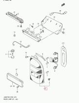 SUZUKI 35670-65D10-000 - PILOTO COMB.TRASERO IZQ.