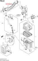 SUZUKI 13881-67J10-000 - TUBO SALIDA FILTRO DE AIRE