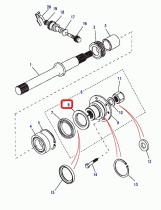 LAND ROVER FTC4941 - CAPUCHON  /  GUARDABARROS BRIDA TRANSFER