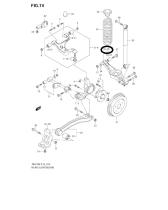 SUZUKI 46205-65J00-000 - BRAZO SUSPENSION INFERIOR TRASERO DERECHO