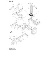 SUZUKI 46207-65J00-000 - BRAZO SUSPENSION INFERIOR TRASERO IZQUIERDO