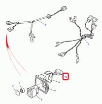 LAND ROVER DRC2481 - INTERRUPTOR - RETROV. EXT. (ELEC.)