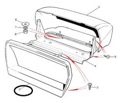 LAND ROVER MWC6419 - TAPA-INSTRUMENT.-SALPICADERO