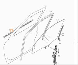 SUZUKI 83811-65J00-000 - LAMELUNAS DELANTERO DERECHO