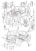 SANTANA 36650-70E22 - CONJUNTO CABLEADO MOTOR