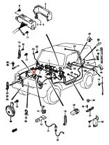 SANTANA 36650-80C00 - CABLEADO MOTOR