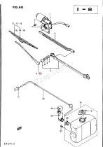 SANTANA 38310-80040 - BRAZO LIMPIAPARABRISAS L/I