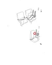 SANTANA 84920-70A40-382 - TONGUE ASSY,FR BELT,R