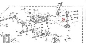 LAND ROVER 191797 - PALANCA CAMBIO