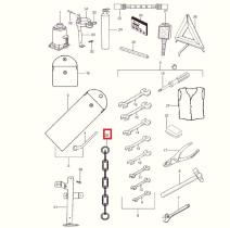 SANTANA R-125 - JUEGO DE CADENAS NIEVE