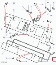 LAND ROVER 395185 - TAPA VENTILACION