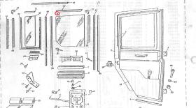 LAND ROVER 201390 - CRISTAL PUERTA LATERAL TRASERA