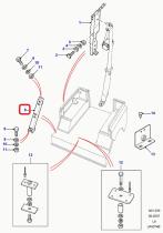 LAND ROVER 347844 - SOPORTE-ANCLAJE CINTURÓN DE SEGURIDAD TRASERO