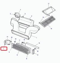 LAND ROVER 390608 - TAPA, RH,